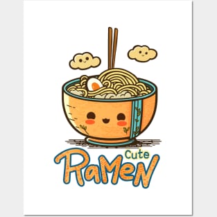 Cute Ramen bowl Posters and Art